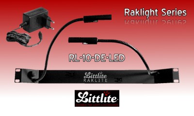LITTLITE RAKLITE RL-10-DE-LED Dual Rackbeleuchtung mit Dimmer