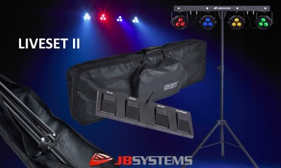 JB SYSTEMS LIVESET II LED-Bar mit Stativ & WiFi-Controller