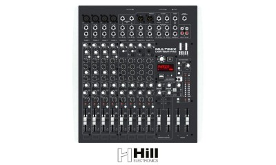 HILL ELECTRONICS LMR-1204FXC-USB Mixer mit FX-DSP