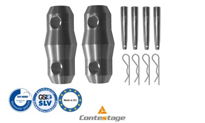 CONTESTAGE MCDUO-KIT Verbindungs-Set zu Truss DUO-290 CONTESTAGE MCDUO-KIT Verbindungs-Set zu Truss DUO-290