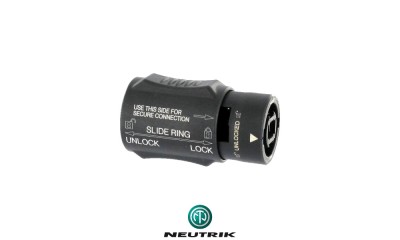 NEUTRIK® NL4MMX speakON-Verlängerungs-Adapter