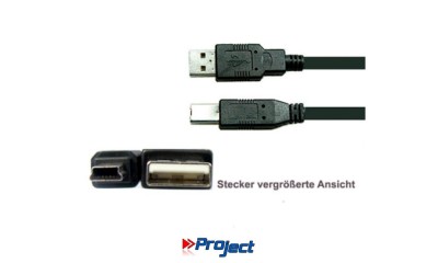 PROJECT USB-Kabel 3m USBA-USBB 