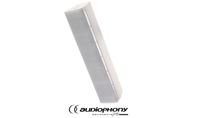 AUDIOPHONY SLINE441W Passiv Säulenlautsprecher weiss, 200W RMS/8Ω