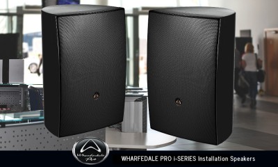 WHARFEDALE PRO i8TB ELA-Lautsprecher schwarz 50W/IP54 (Paar)