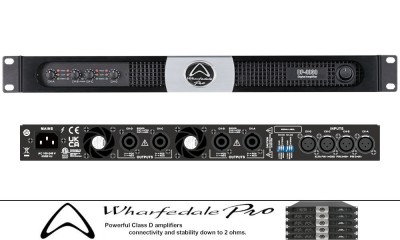 WHARFEDALE PRO DP-4030 4-Kanal Digital-Endstufe 4 x 450W RMS/4Ω