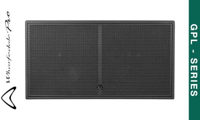 WHARFEDALE PRO GPL-218B Passiv 2x18" Dual-XBand Mono Subbass, 2000W/8000W/4Ω