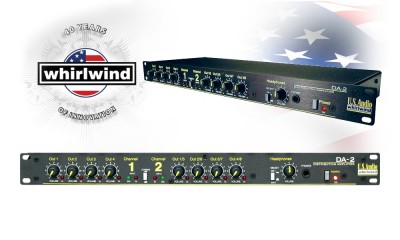 WHIRLWIND DA-2 Audio Mixer/Verteiler für Liniensignale