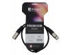 HILEC PREMIUM SERIE Mic/DMX/Audio-Kabel, 3-pol XLR