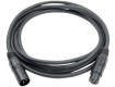 HILEC CDMX-SERIE DMX/AES XLR-Audiokabel, 3-pol, schwarz
