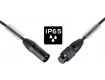 HILEC DMX-3PMF - DMX/AES-Kabel mit SEETRONIC IP65 3-pol XLR-Stecker