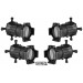BRITEQ BT-PROFILE250/OPTIC Optiken mit fixem Abstrahlwinkel zu LED ENGINE BT-PROFILE 250/500TW 
