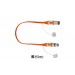 HILEC CFLAT-XMXF Flachband-Audiokabel XLR/M - XLR/F 3-Pol