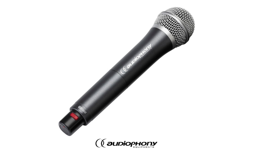 AUDIOPHONY GO-HAND-F5 microphone à main pour la série RACER et GO