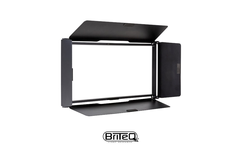 BRITEQ BTI-AKKUCHROMA BARNDOOR Coupe-flux pour BTI-AKKUCHROMA