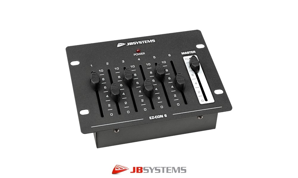 JB SYSTEMS EZ-CON6 Mixeur DMX 6 canaux (1-6) et master
