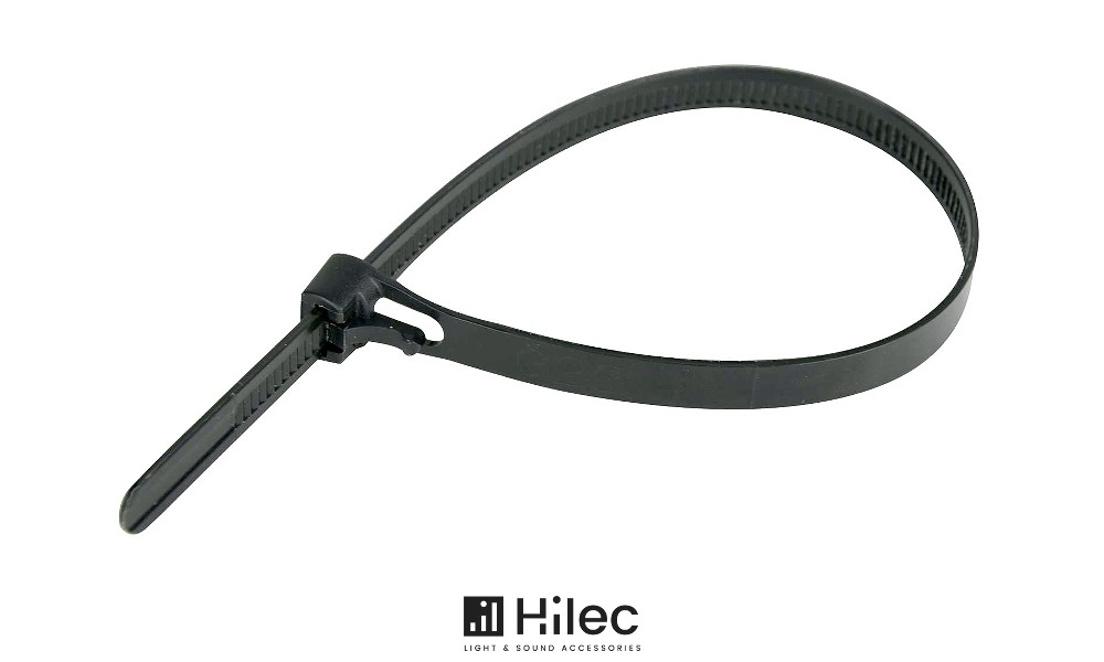 HILEC COLL Collier serrage réutilisable - Set à 100 pcs.