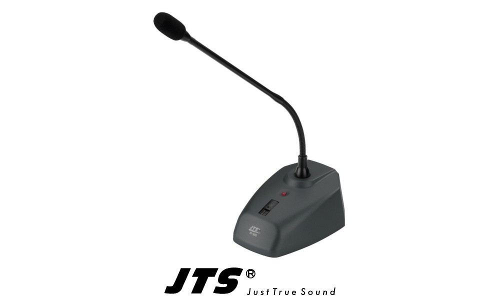 JTS ST-850 Microphone col de cygne avec option sans fil, XLR/M 3 pôles