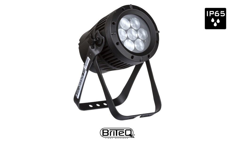 BRITEQ PRO BEAMER ZOOM MK5 RENTAL 7 x 20W, IP65 Outdoor