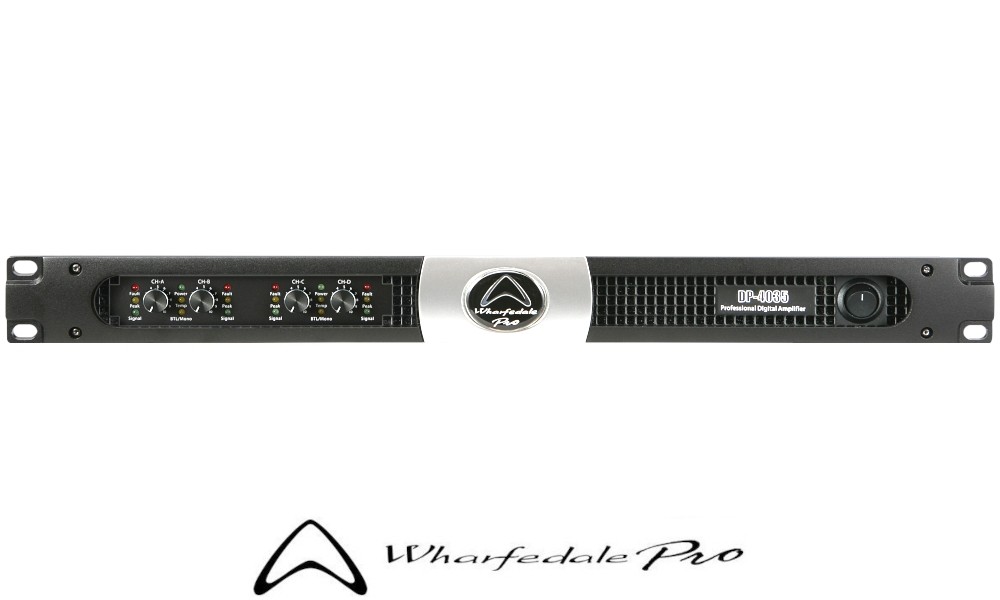WHARFEDALE PRO DP-4035 Amplificateur digital 4-canaux, 4 x 1010W RMS/2Ω
