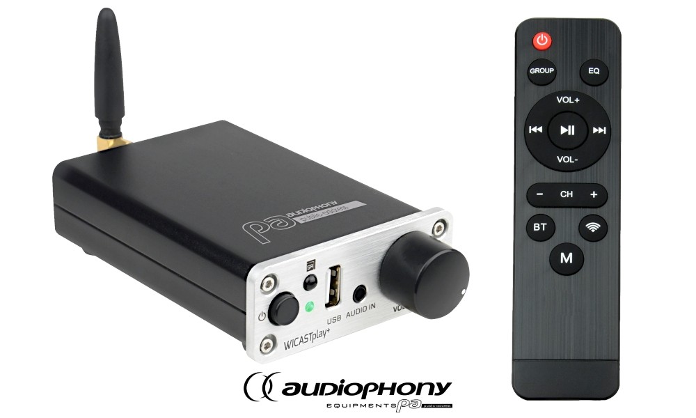 AUDIOPHONY WICASTplay+ wireless Multi-Room streamer