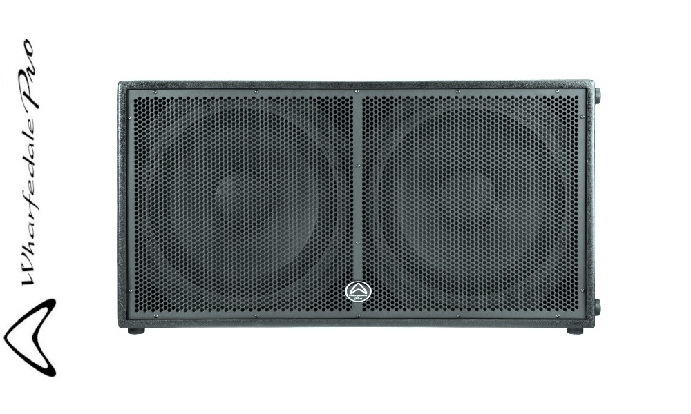 WHARFEDALE PRO WLA-218SUB Passive Dual Subbass 2x18", mode stéréo/parallèle, 1600W AES, 4/8Ω