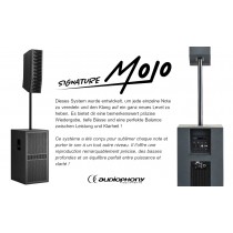 AUDIOPHONY MOJOsignature  Système PA actif, DSP/BT/TSW, 1600W RMS