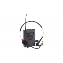 AUDIOPHONY RUNHEAD Microphone serre-tête + émetteur de poche UHF
