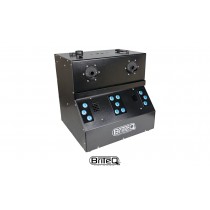 BRITEQ BT-BUBBLEFOG Machine à bulles et à brouillard, produit du brouillard, des bulles et des bulles remplies de brouillard ! 11x8W LED RGBA, DMX