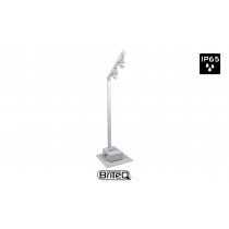 BRITEQ BTI-AKKUPOLE WHITE Mât d'éclairage blanc, wireless DMX, IP64