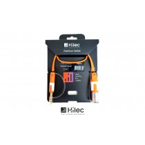 HILEC CFLAT-JSXM Cordon plat Jack stereo 6.3mm/XLR-M mâle