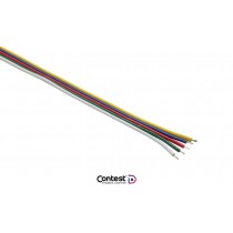 CONTEST FLATCABLE-5 Câble de connexion plat 5 fils, 10m