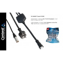 CONTEST VC-ADAPT Câble de raccordement hybride AC/DMX-Hybride IP67/IN