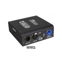 BRITEQ DS123-RDM SPLITTER DMX 2 voies avec booster, XLR 3-Pol/Powercon