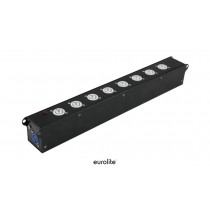 EUROLITE SAB-82X P-Con Splitbox/distributeur de courant IN/8OUT/LINK