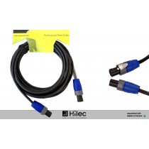 HILEC CSP-SERIE Câble haut-parleur, 2 x 1.5mm2 avec NEUTRIK® speakON NL2FX