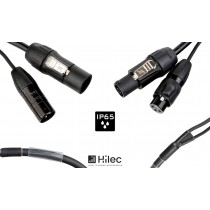 HILEC PCT1-HYBRID-XLR3 Câble Hybride avec SEETRONIC TRUE1/XLR 3-pin, IP65