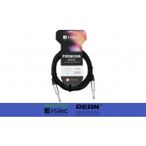 HILEC PREMIUM SERIE Câble Audio/Line Jack mono 6.3mm - Jack mono 6.3mm