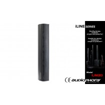 AUDIOPHONY iLINE83b Enceinte passive noir 160W/16Ω