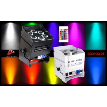 JB SYSTEMS ACCU COLOR - Projecteur LED 6 x 10W RGBWA