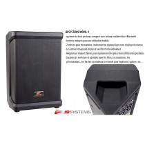 JB SYSTEMS MOVIL-1 Système PA portable et actif avec lecteur multimédia et Bluetooth