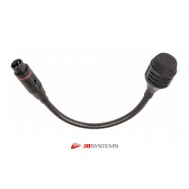 JB SYSTEMS JB30 Microphone dynamique avec col-de-cygne, cardioïde, XLR/M 3 pôle