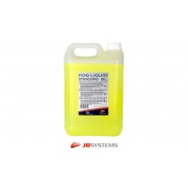 JB SYSTEMS FOG LIQUID STD Liquide pour machines à brouillard. Produit un brouillard inodore de densité standard. Pour tous types de spectacles, prêt à l'emploi, 5 litres.