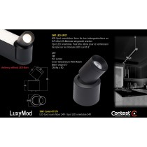 LuxyMod SW1 Module spot orientable LED - Profile-D - 3W - 24VAC