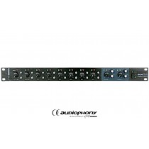 AUDIOPHONY MX82 Mixer/préampli stéréo 8in/2out,19"/1U