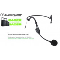 AUDIOPHONY GO-HEAD Micro serre-tête pour la série RACER et GO-80