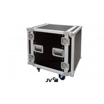 JV RACK CASE 12U Caisse transport 19" avec roulettes - qualité-premium