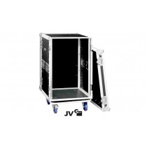 JV RACK CASE 16U Caisse de transport avec roulettes - qualité-premium