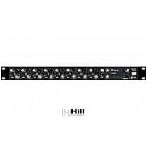 HILL ELECTRONICS RPS-1620 Mixer ligne stéréo à 8 canaux 19"/1U