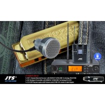 JTS RU8011-CXH Set sans fil UHF avec Harp-Microphone CX-520W