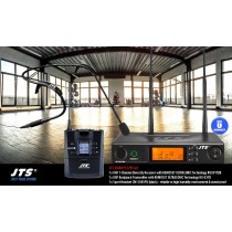 JTS RU8011-SPB SET sans fil pour instructeurs de sport/fitness